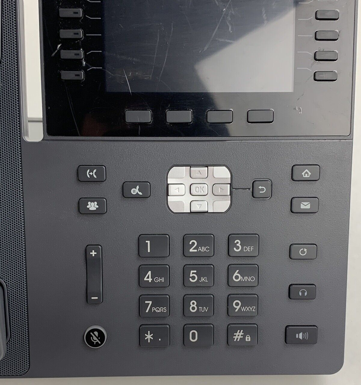 Fortinet FortiFone 480 FON-480 High end IP Phone W/ Handset and Stand Reset
