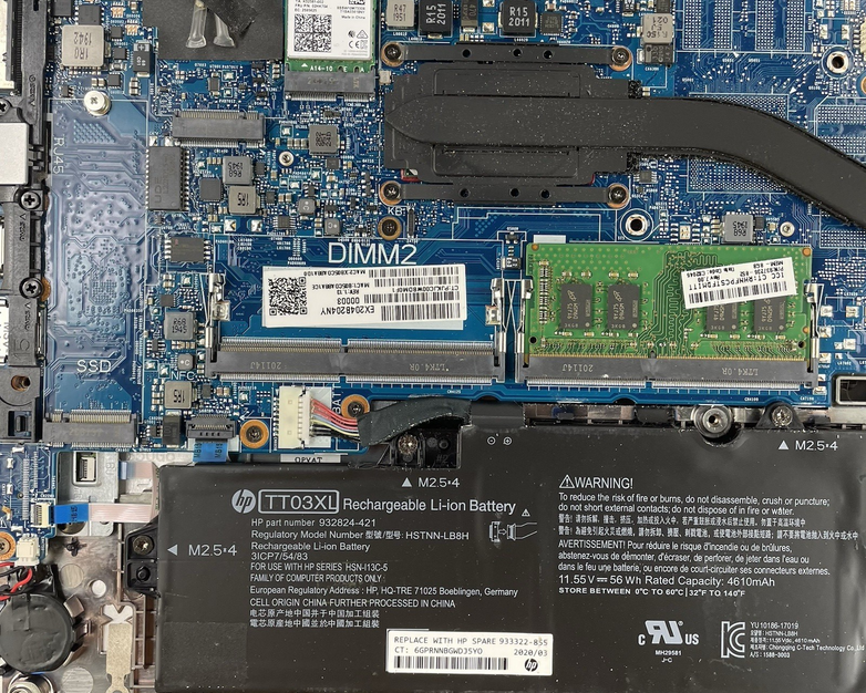HP EliteBook 850 G6 15.6" i5-8365U 1.60 GHz 8 GB RAM No SSD/OS/AC - Hinge