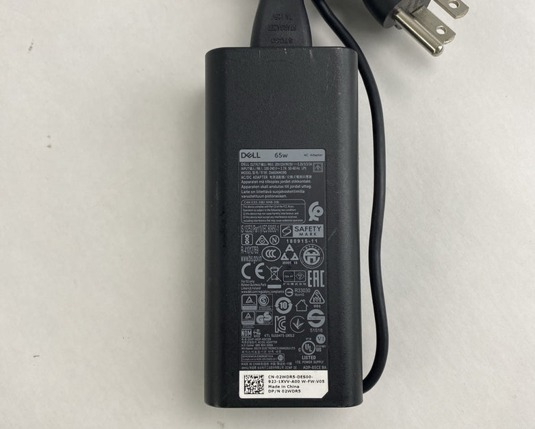 Dell DA65NM190 65W AC/DC Type C Adapter Mix lot of 3 w/ HA65NM190
