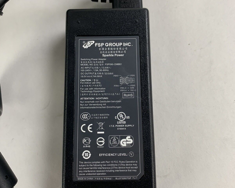 Lot of 20 FSP Group FSP090-DMBB1 19V 4.74A w/ Power Cable