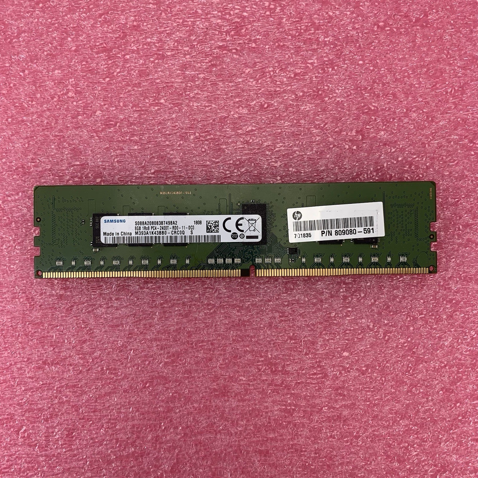 Samsung M393A1K43BB0-CRC0Q PC4-2400T-RD0-11-DC0 8GB 1Rx8 Desktop Memory RAM5