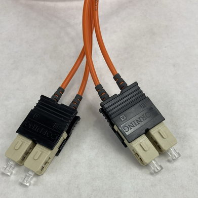 Corning Gold 575702K5141001M Fiber Optic Jumper Cord Lot of 6