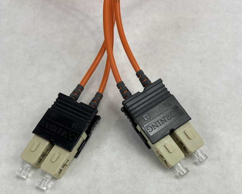 Corning Gold 575702K5141001M Fiber Optic Jumper Cord Lot of 6