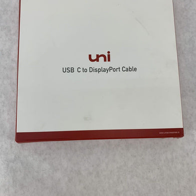 DisplayPort Cable Uni Brand USB-C to DisplayPort Cable 10 ft. New