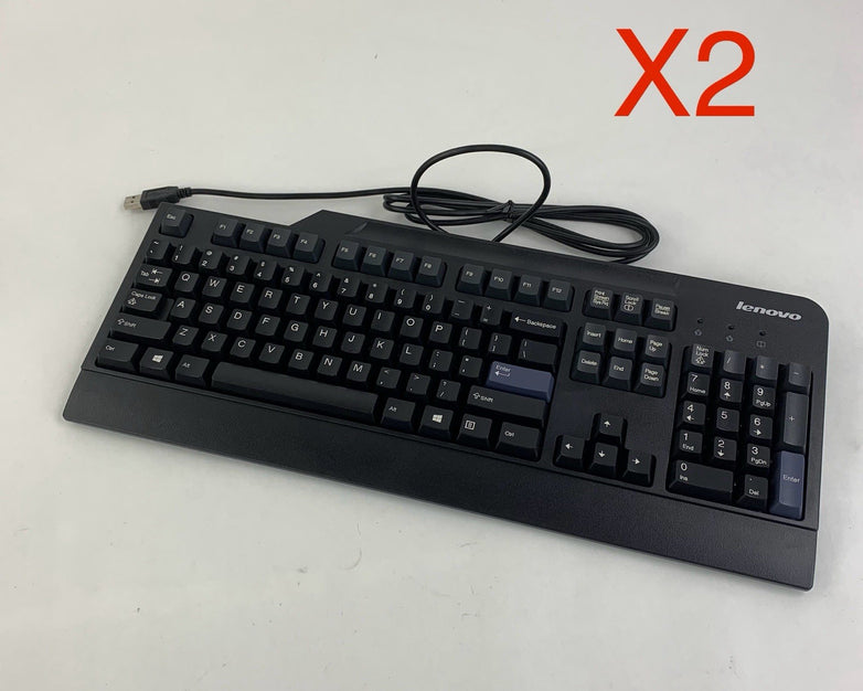 Lenovo 73P5220 SK-8825 Preferred Pro USB Keyboard  - Lot of 2