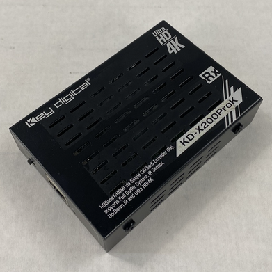 Key Digital KD-X200ProK Rx HDBaseT/HDMI via Single CAT5e/6 Extender Lot of 2