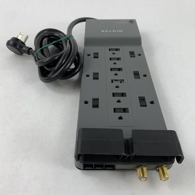Belkin BE112230-08 Relocatable Power Tap Surge Protector Power Supply