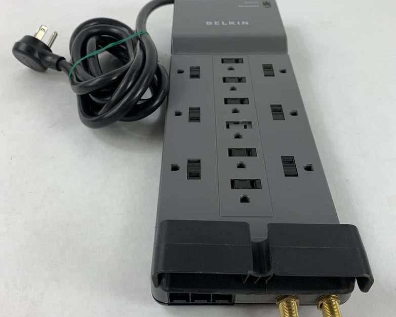 Belkin BE112230-08 Relocatable Power Tap Surge Protector Power Supply