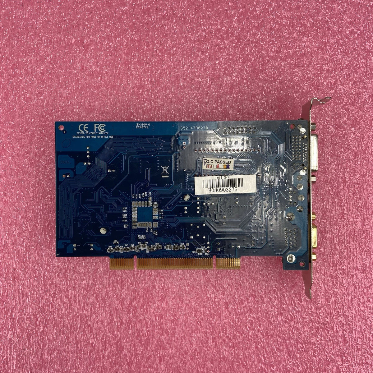 HIS ATI Radeon 7000 RV100 64MB PCI Graphics Card7