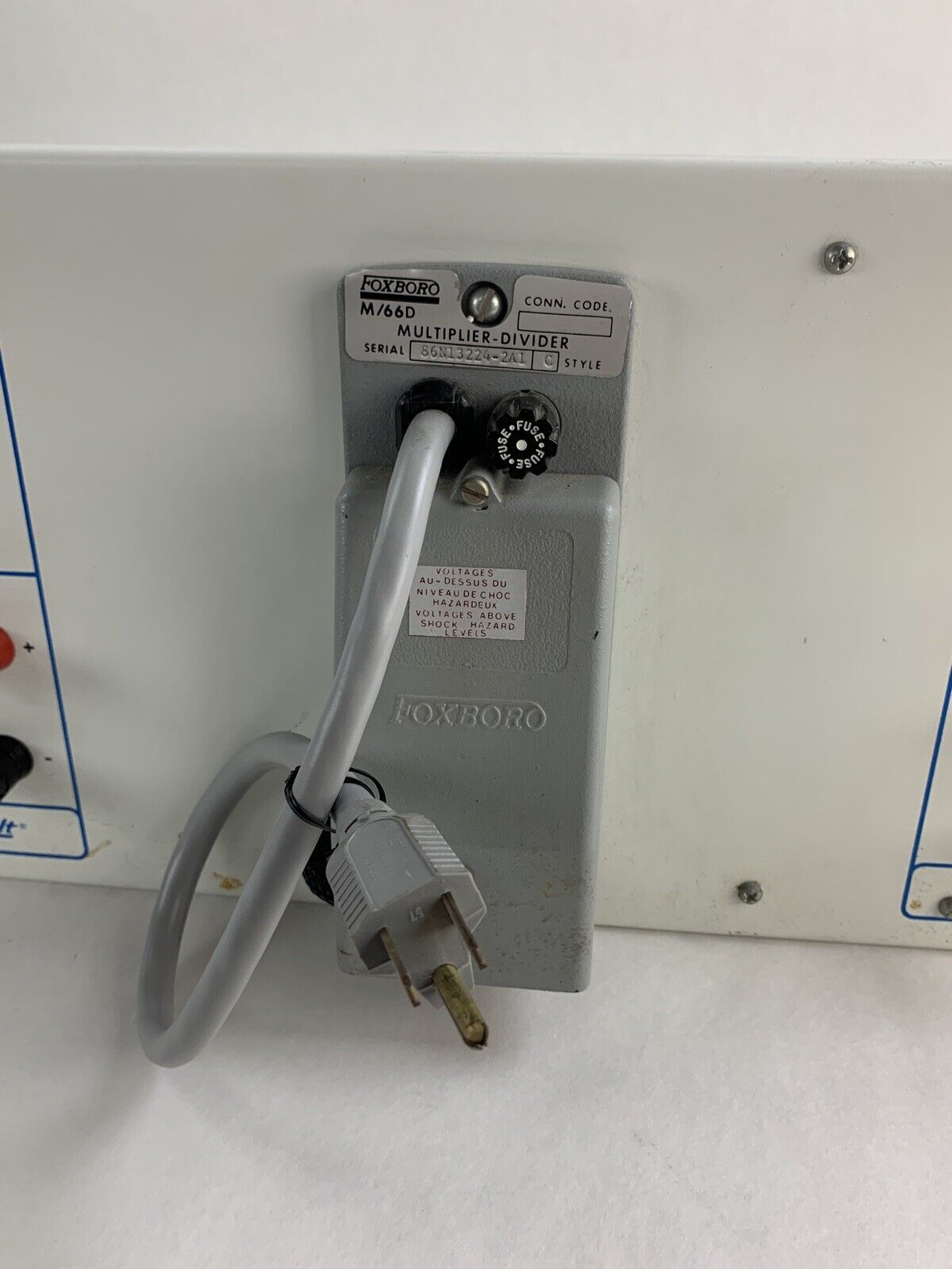 Lab-Volt 3606-30 Industrial Multiplier Divider D=AxB/C 120 VAC 60 Hz Untested