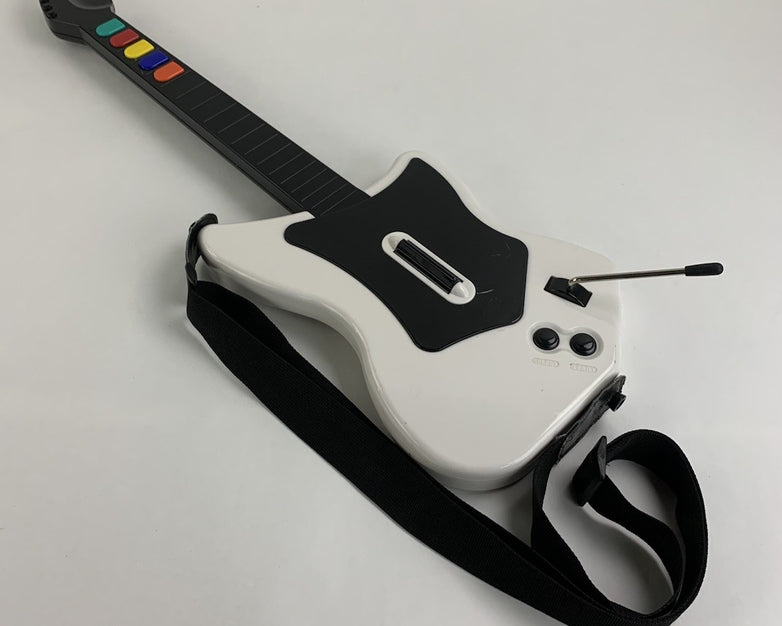 RedOctane 95025 Guitar Hero Wireless Guitar White For Playstation 2 - No Dongle