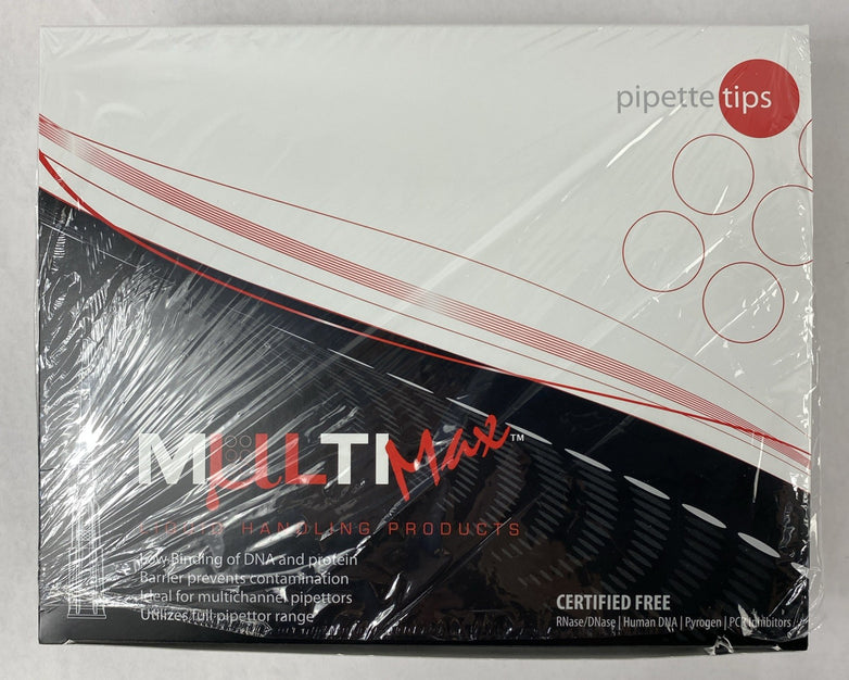 MultiMax 2936T 10µl LongReach Barrier Pipette Tips Case - 4800 Total Tips
