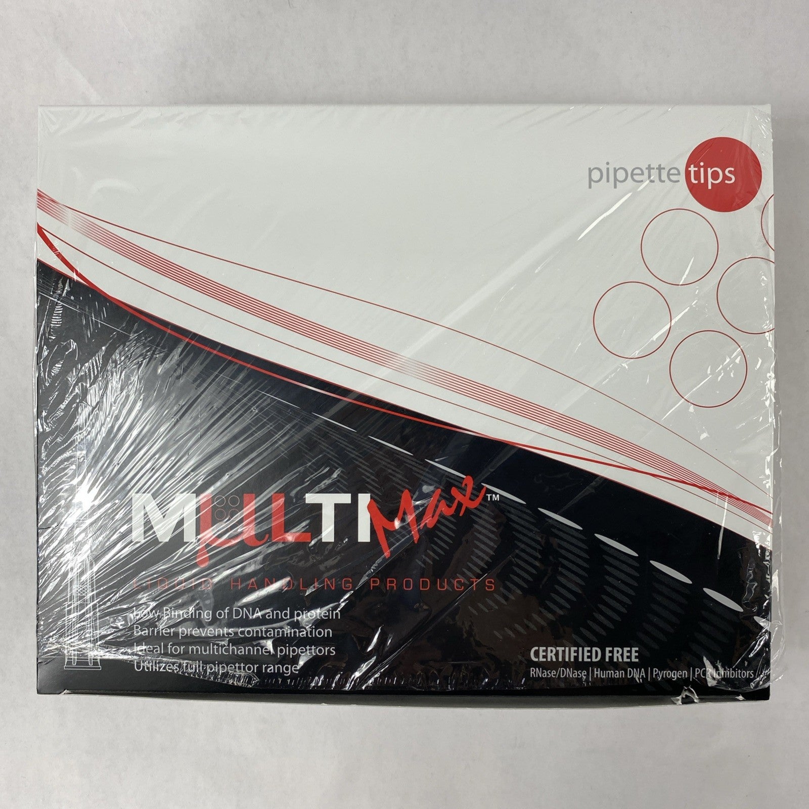 MultiMax 2936T 10µl LongReach Barrier Pipette Tips Case - 4800 Total Tips5