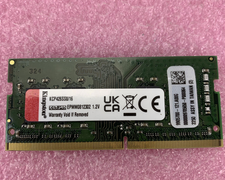 Kingston 16GB DDR4 SDRAM PC4-21300 Laptop RAM KCP426SS8/16 - Tested