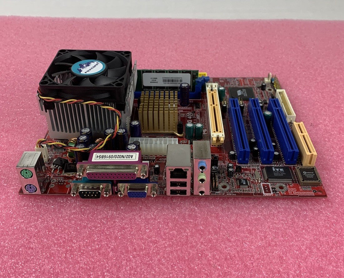 VIA KM266A-8235 M7VIG 400 Motherboard AMD Athlon XP 2700+ 2.16GHz 512MB RAM