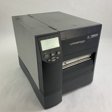 Zebra ZM600 200 DPi Label Printer Thermal Parallel USB Tested Prints For Parts