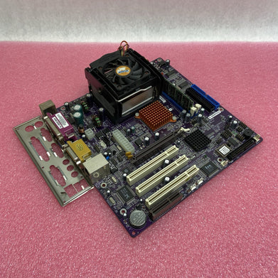 ECS L4S5MG/651+ Motherboard Intel Pentium II 750MHz 480MB RAM w/IO Shield