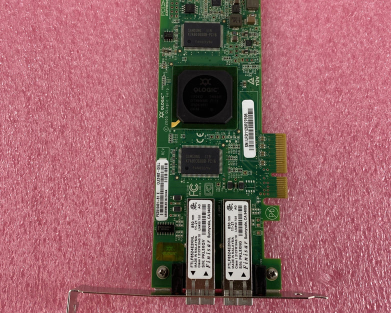 QLogic PX2510401 Dual-Port 4GB Fibre Channel Host Bus Adapter - Lot of 2