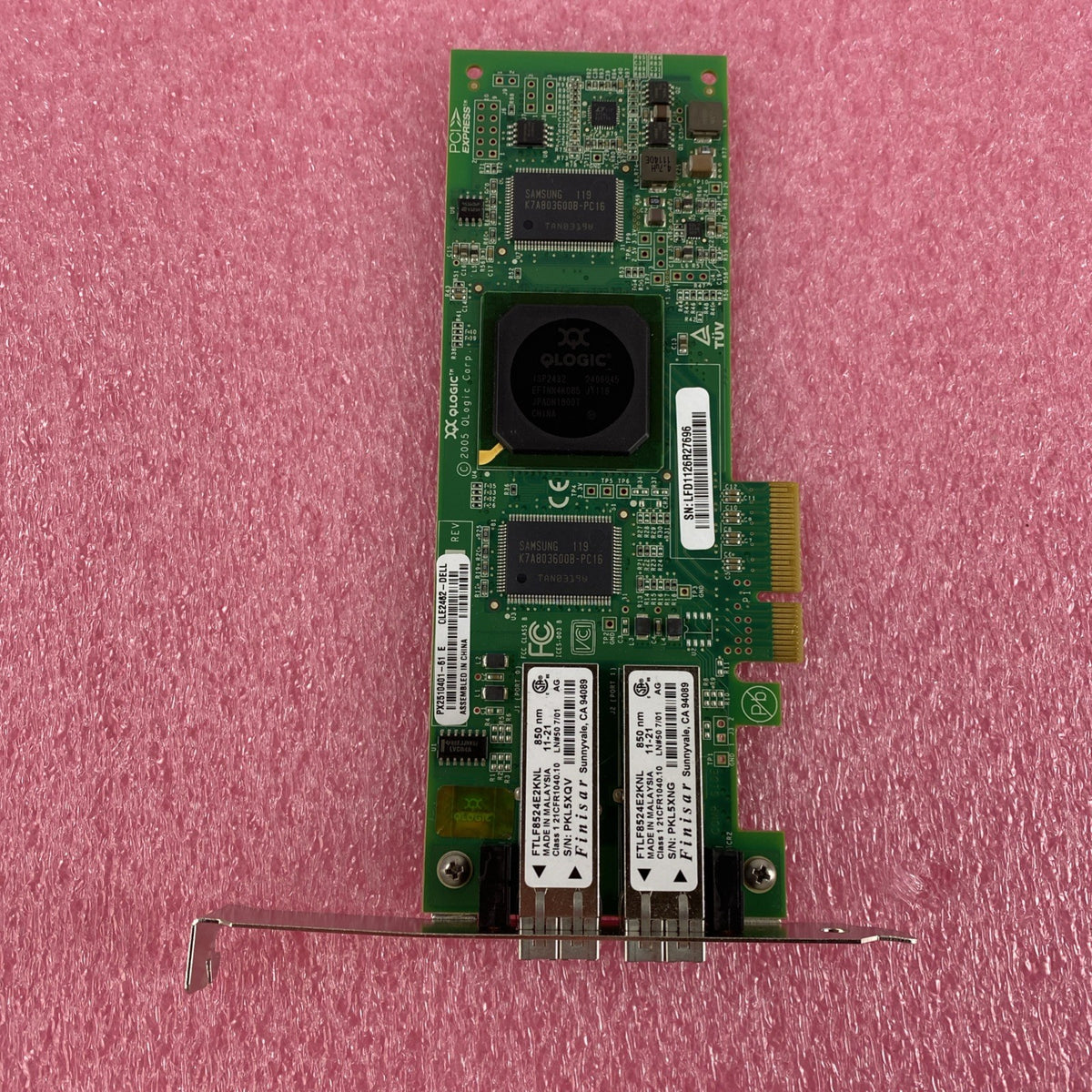 QLogic PX2510401 Dual-Port 4GB Fibre Channel Host Bus Adapter - Lot of 25