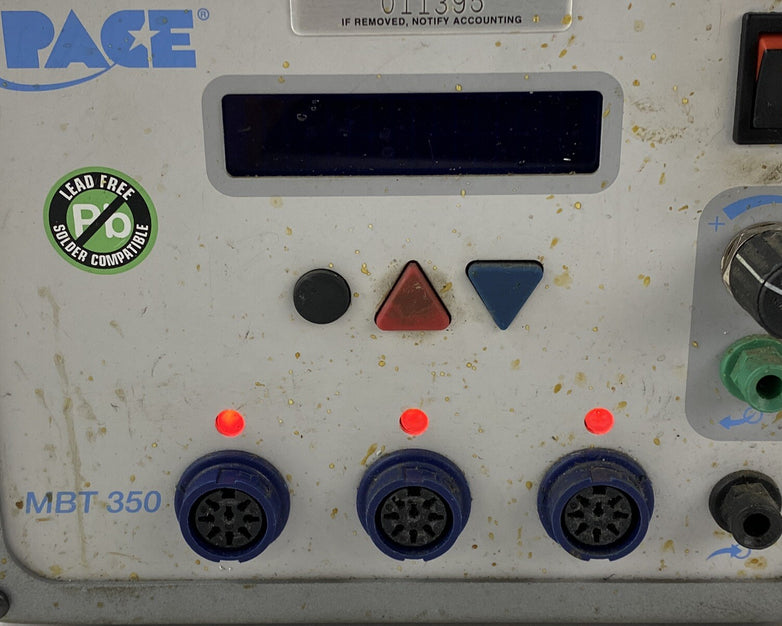 Pace MBT 350 Multi-Channel Soldering Station 120V 50-60Hz 210w Power Tested