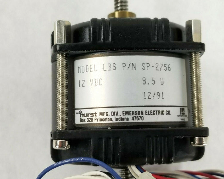 Hurst LBS Variable Speed Linear Actuator Motor SP-2756 12DVC 8.5W Nidec Motor