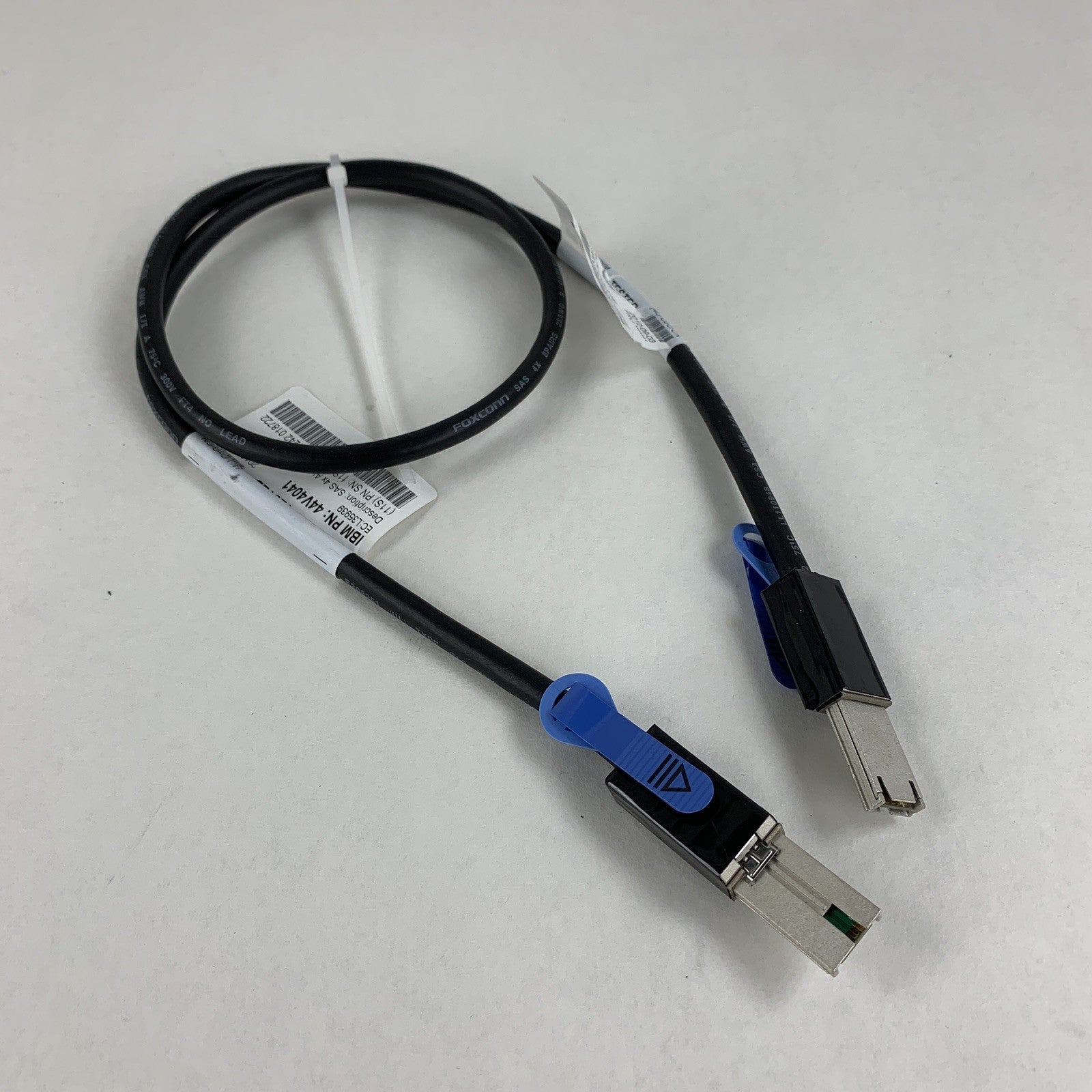IBM 44V4041 42R6751 Mini SAS SFF-8088 to Mini SAS SFF-8088 1M Lot of 2x