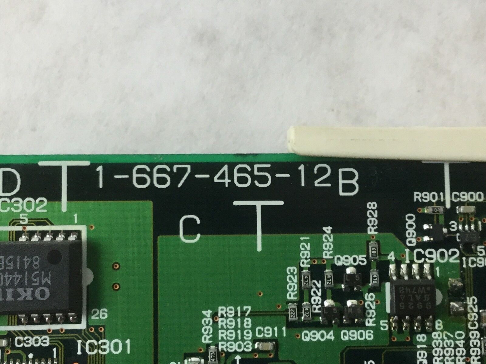 Genuine Sony Circuit Board (Removed from Betacam SX) 1-667-465-12 (A810350T)