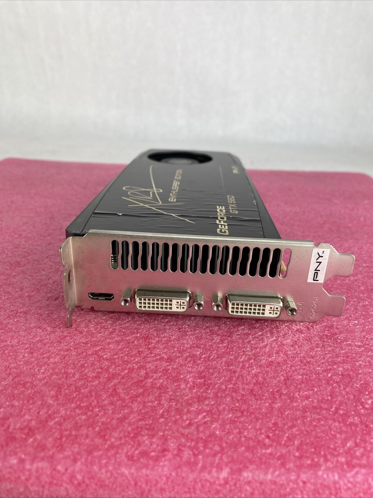 PNY Nvidia GeForce GTX 550 1GB GDDR5 PCIe Graphics Card Enthusiast ED