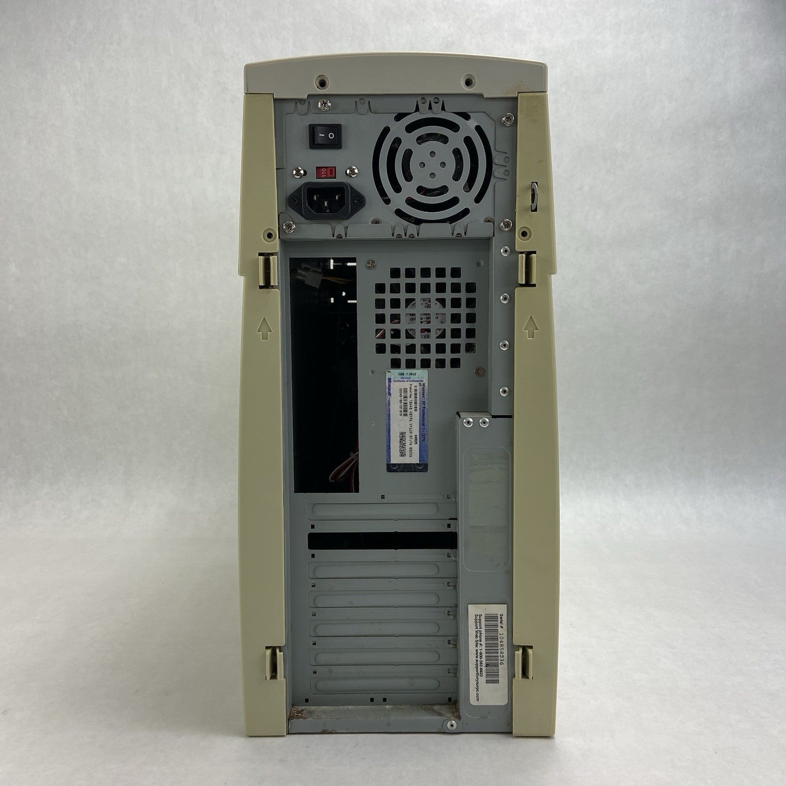 Systemax Venture Mid Tower Computer Case JGE ATX-350 P4-12V 350W PSU4