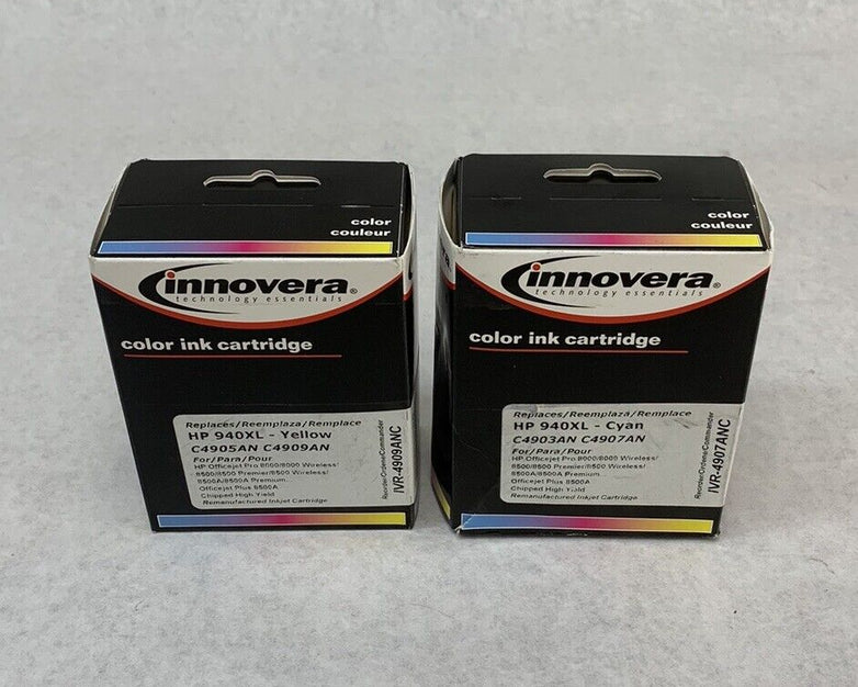 Innovera Color Ink Cartridge HP 940XL Cyan + Yellow
