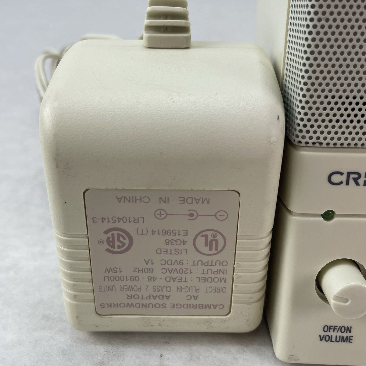 Creative Soundworks SBS20 Tested With Power Cord3