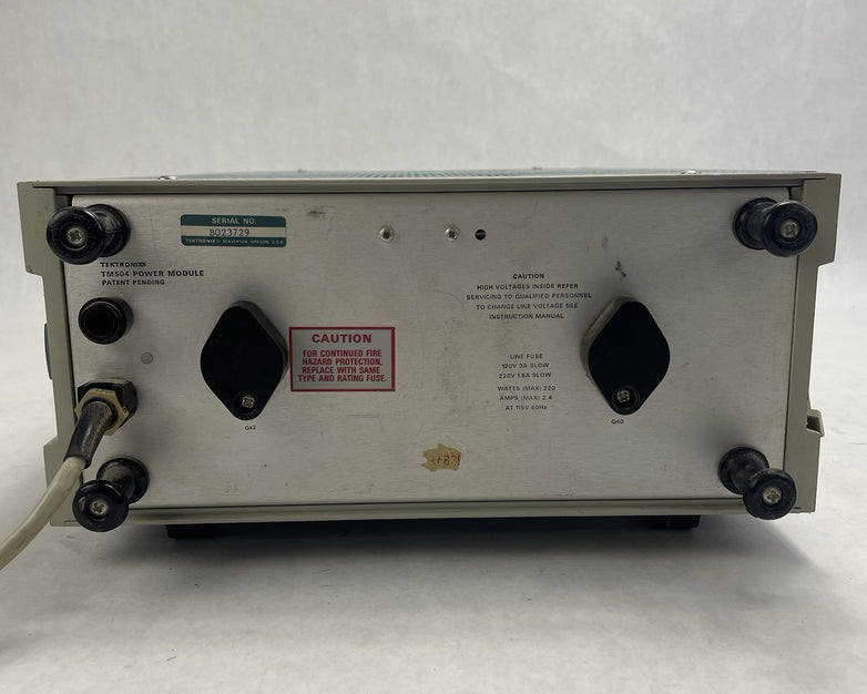 Tektronix DC504A and FG 501A Function Generator Counter / Timer Module For Parts