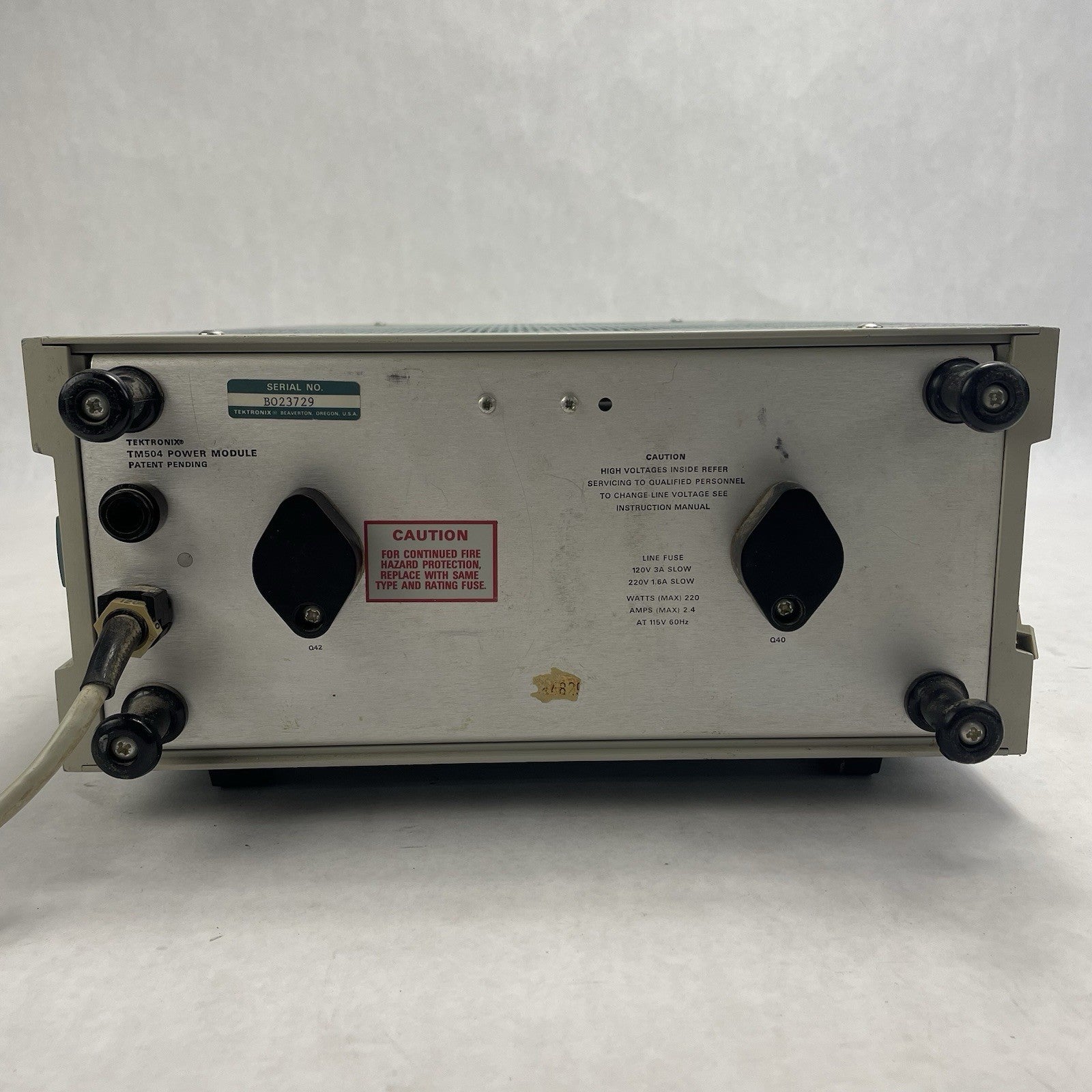 Tektronix DC504A and FG 501A Function Generator Counter / Timer Module For Parts6