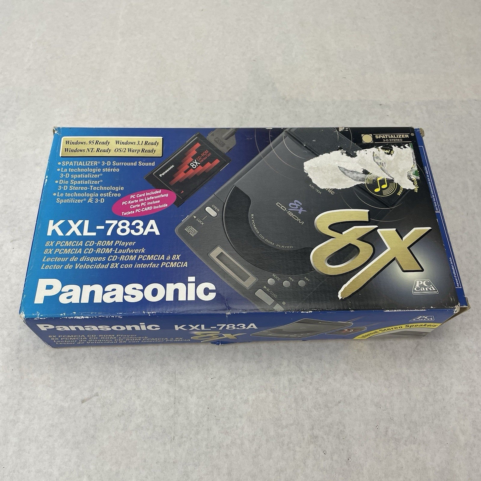 Panasonic KXL-783A Portable CD Player No Interface Card Tested1