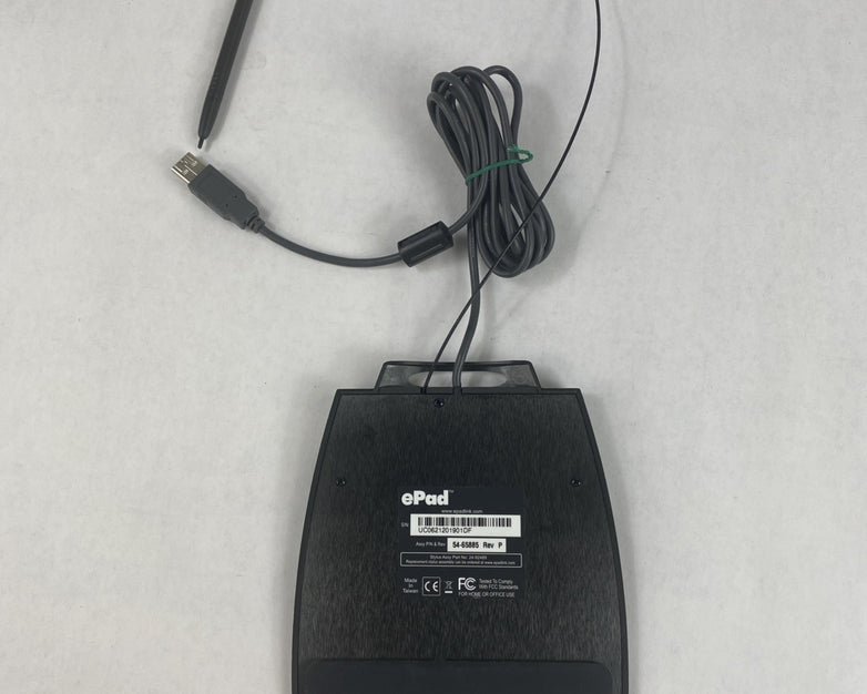 ePad Interlink 54-65885 Rev P USB-Wired Signature Pad Untested