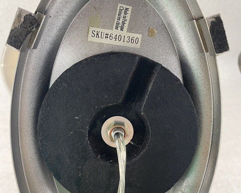 Unbranded 6401360 Brown Glossy Dry Clay Vase 2 Mode Desktop Nightstand Lamp