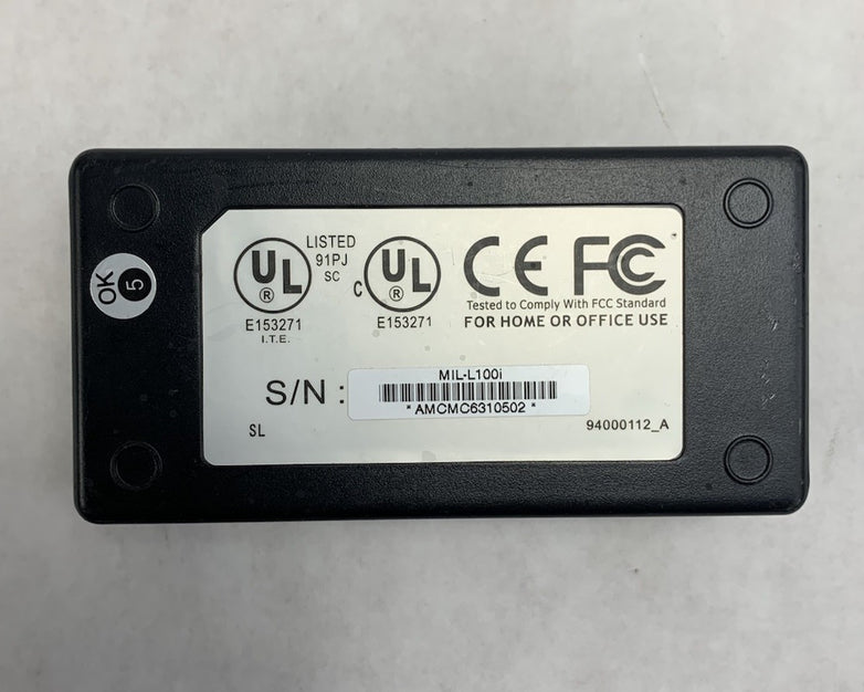Milan Technology MIL-L100i 1-Port Power over Ethernet Injector