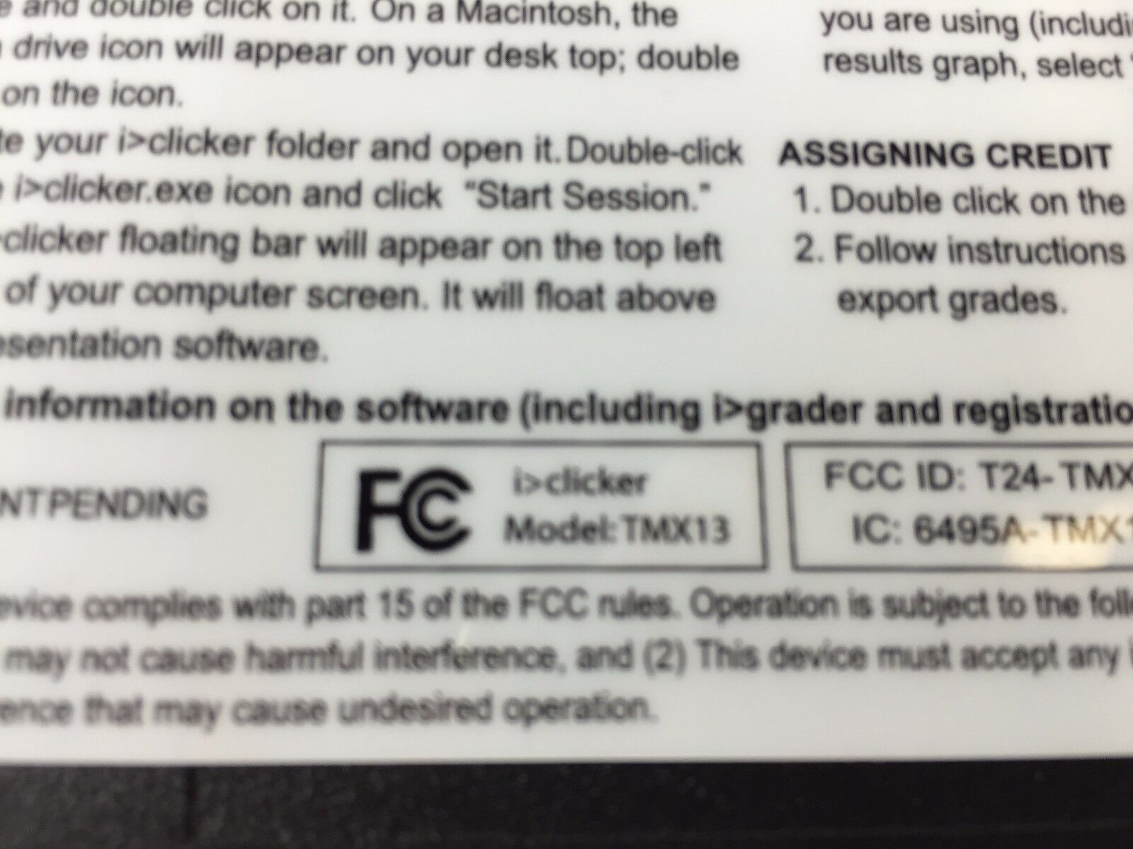 iClicker TMX13 900MHz Base Station No Software (Lot of 2)