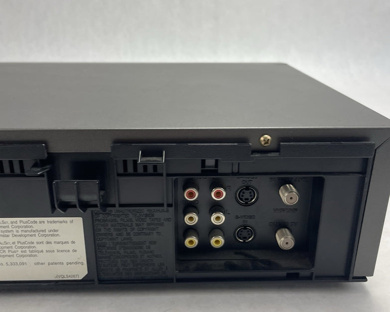 Panasonic Blue Line PV-VS4820 Omnivision Missing Faceplate Tested Working
