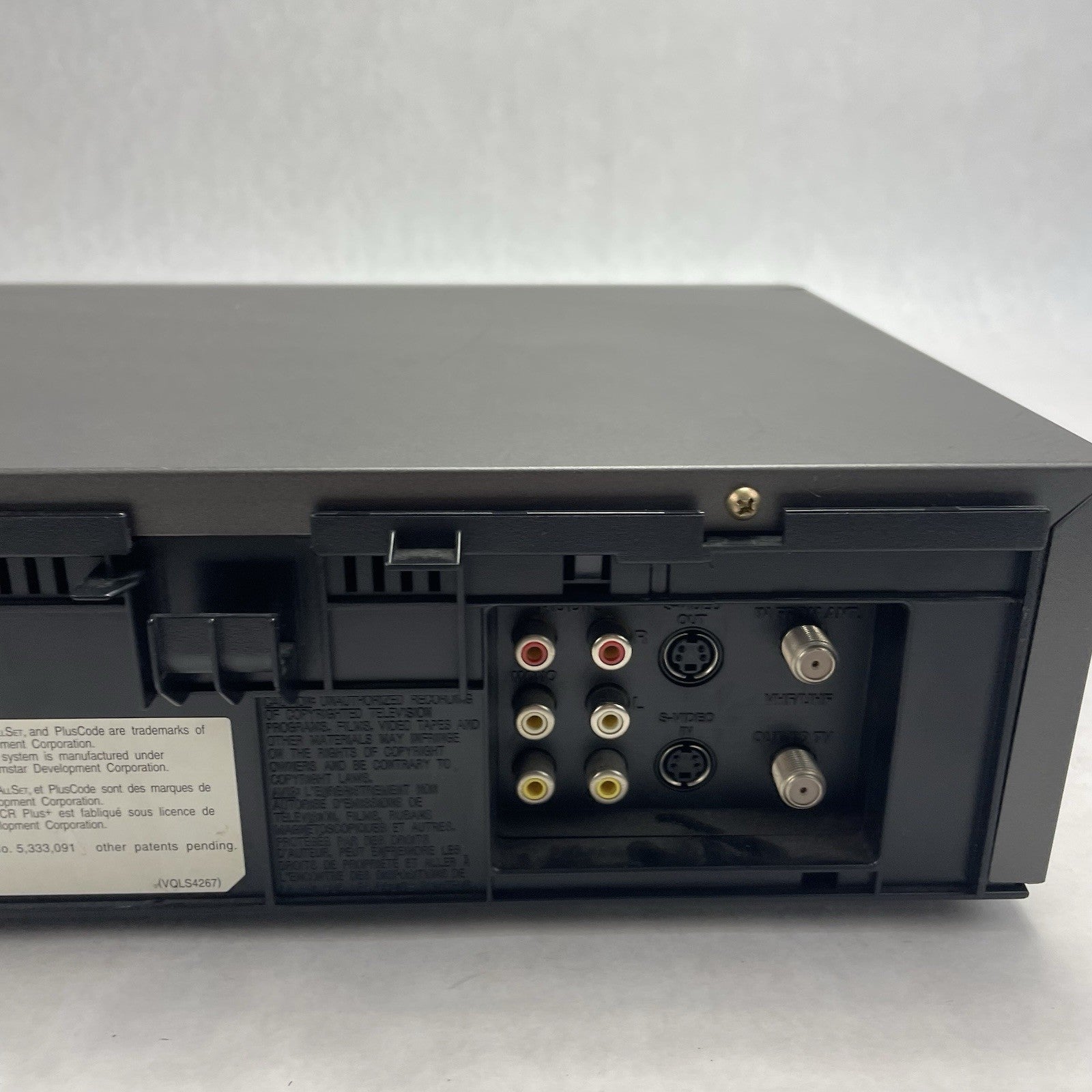 Panasonic Blue Line PV-VS4820 Omnivision Missing Faceplate Tested Working9