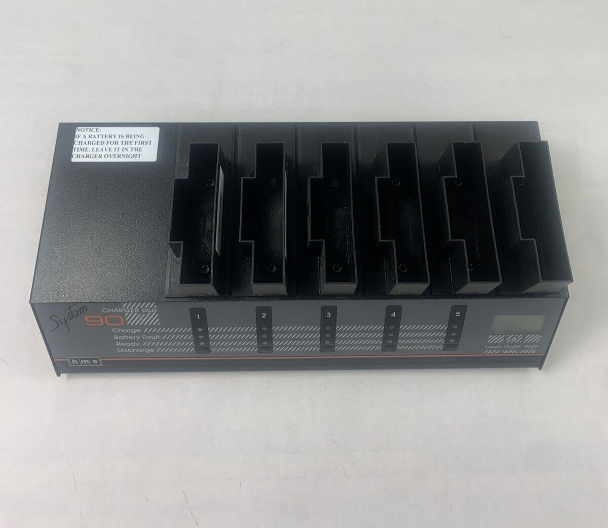 HME System 90 Charger Plus 5+1BAT5000 Battery Charger