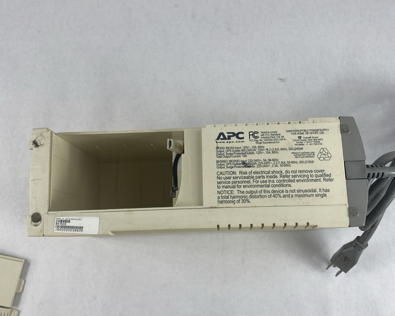 APC CS 500 Backups No Batteries Tested