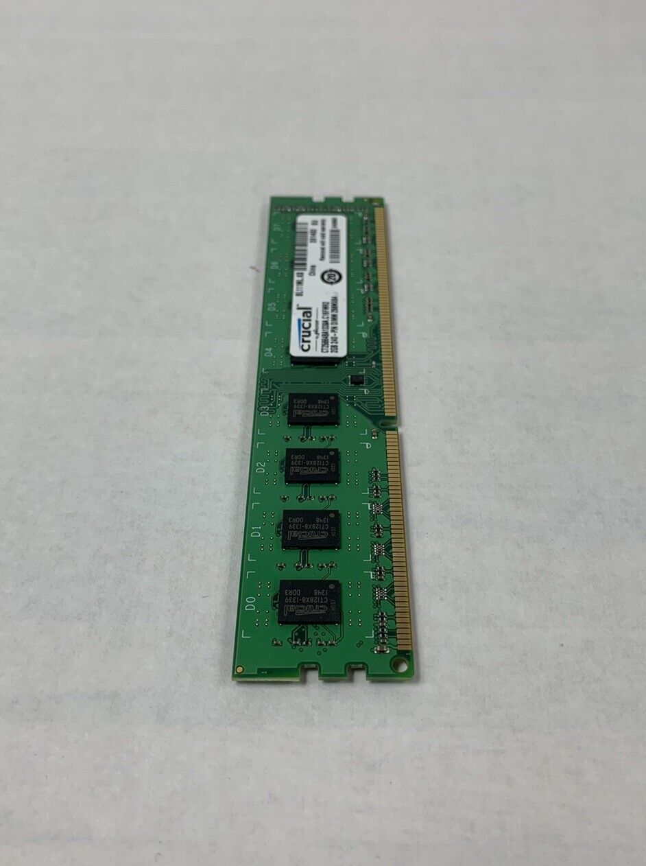 Crucial 2GB 240-Pin DIMM 256MX64 Memory CT25664BA1339A.C16FMR2 (Lot of 6)