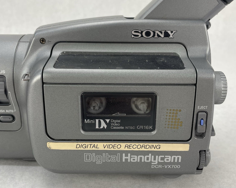 Sony DCR-VX700 MiniDV Digital Handycam Camcorder Untested For Parts
