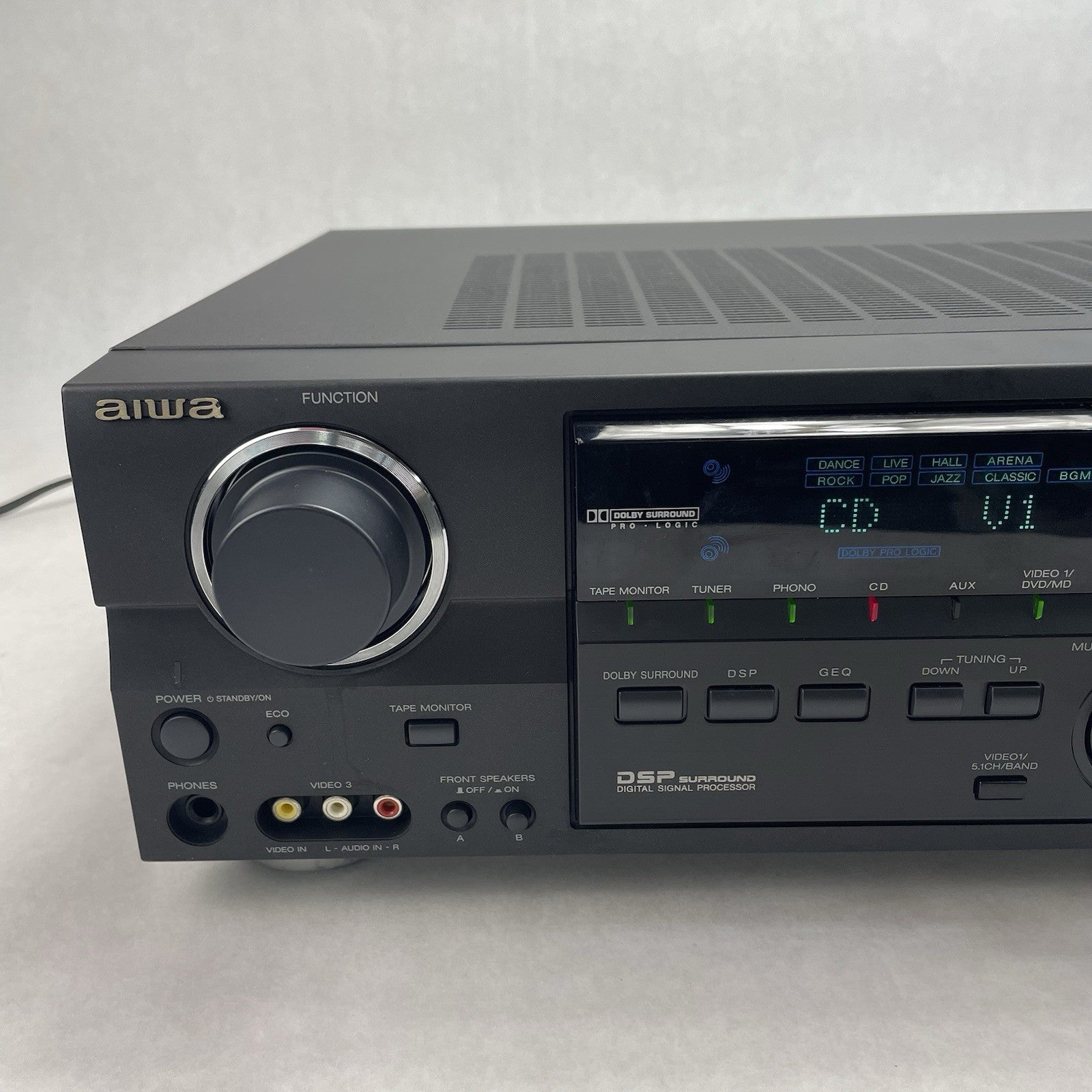 Aiwa AV-D35U 5.1Ch AV Stereo Receiver Only Tested No Remote2