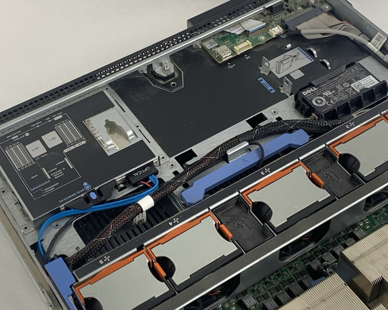 Dell Poweredge R710 Server 2x E5620 2.4 GHz 48 GB Ram Bad ODD No HDD No OS