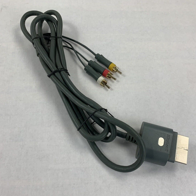 Microsoft XBOX 360 S Slim Composite AV Audio Video Cable