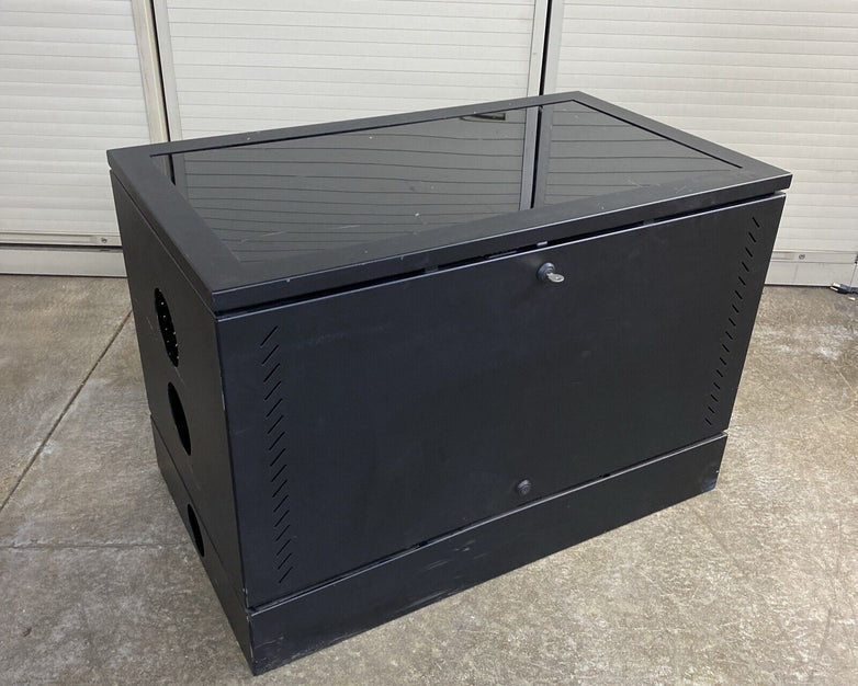 Great Lakes Tinted See-Through Short Server Rack Unit 36"x24"x21"