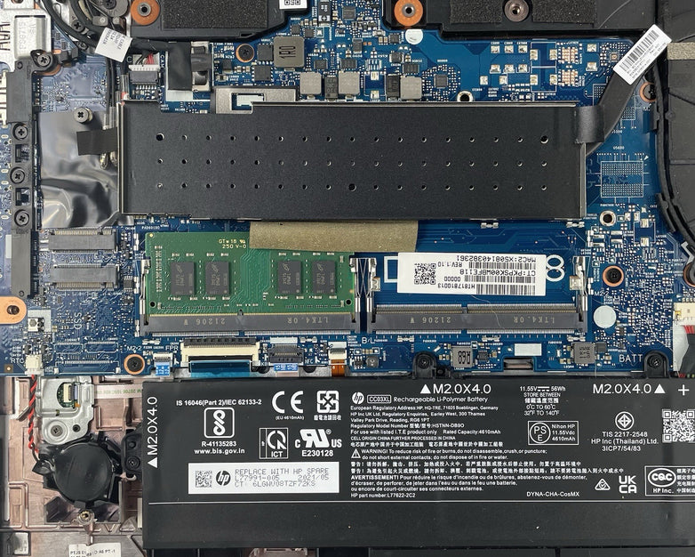 HP EliteBook 850 G8 15.6" i5-1145G7 2.60 GHz 8 GB RAM No SSD/OS/AC