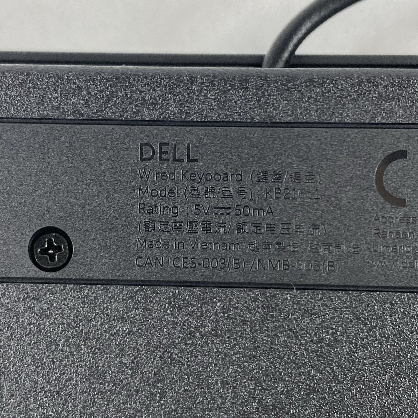 Dell KB216t1 Wired USB Slim Keyboard (Lot of 10)9